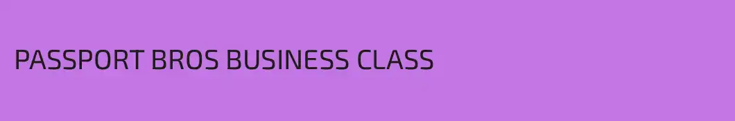 PASSPORT BROS BUSINESS CLASS